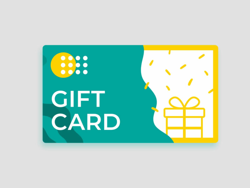 Carte cadeau physique